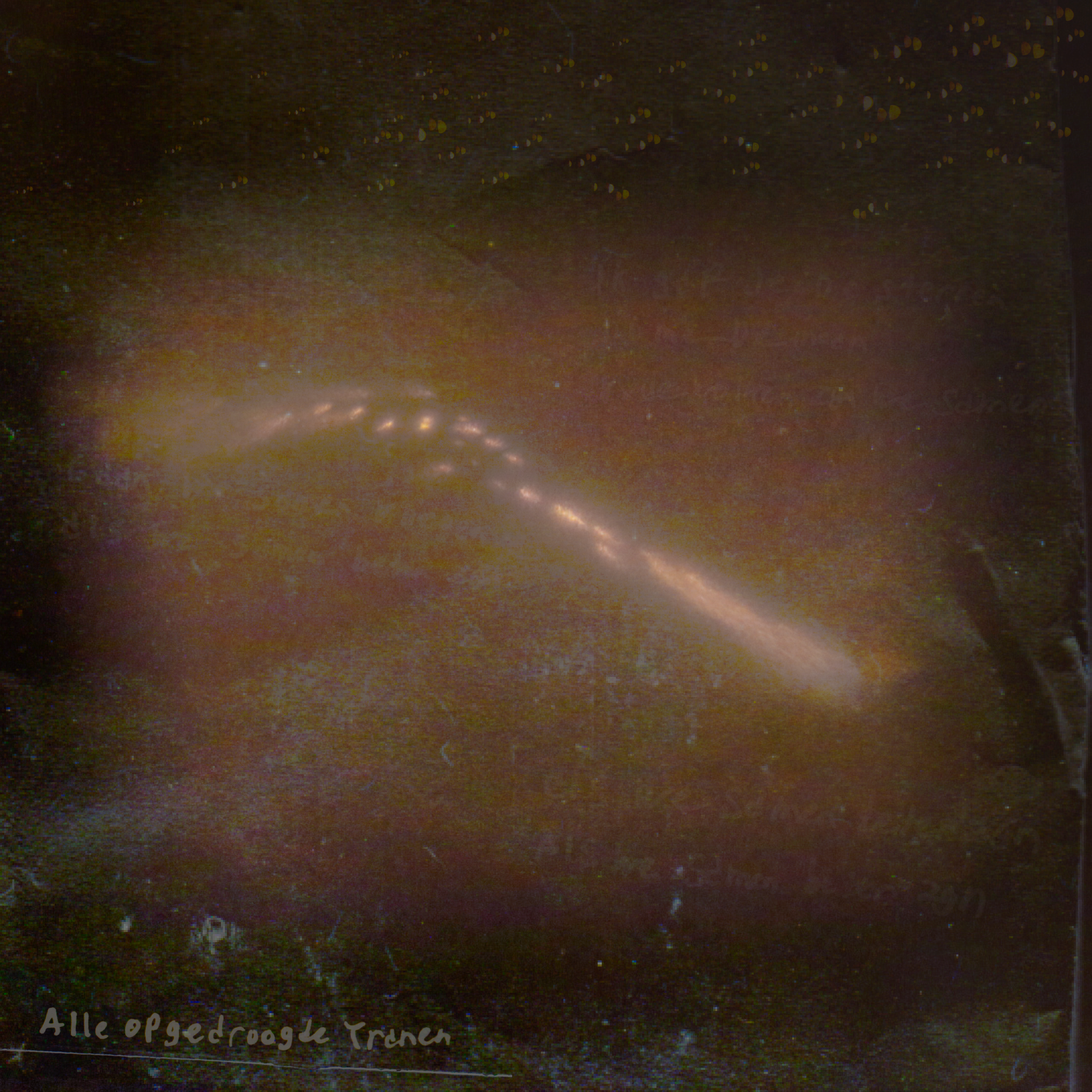 The cover for Alle Opgedroogde Tranen.